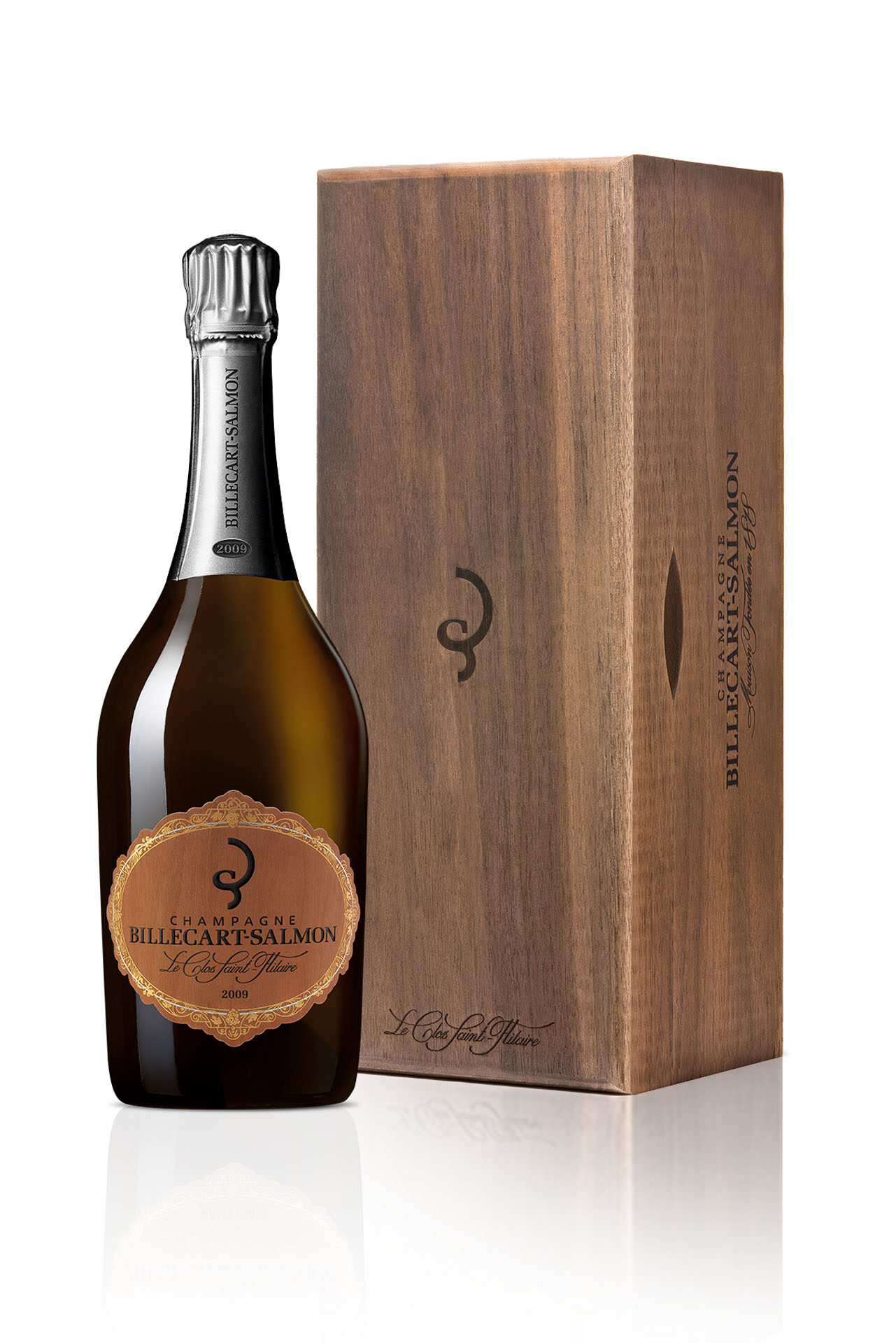 Packshot bouteille 75cl CSH 2009 + COFFRET