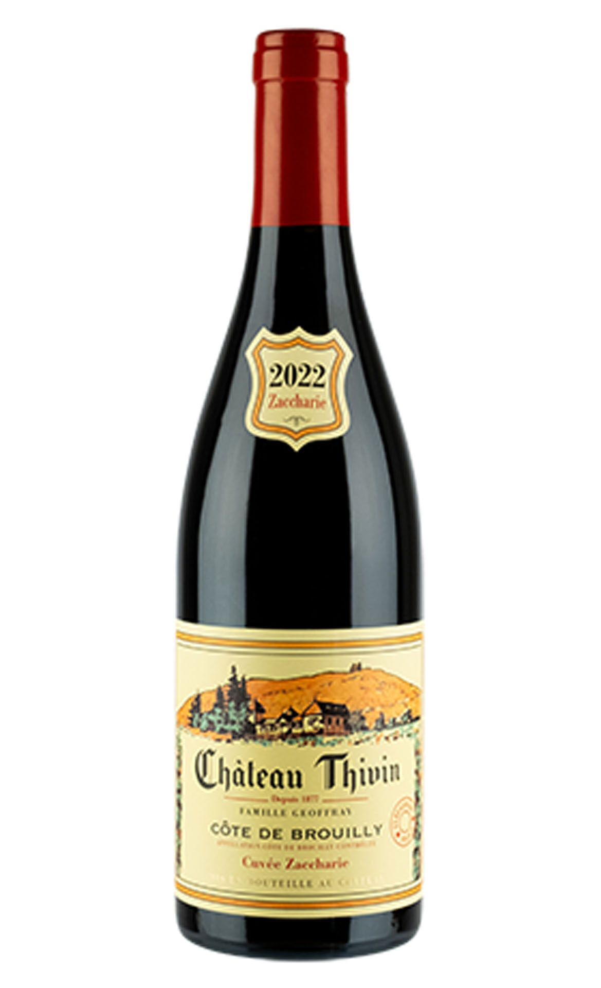 AvecMil Château Thivin BD Côte de Brouilly Zaccharie