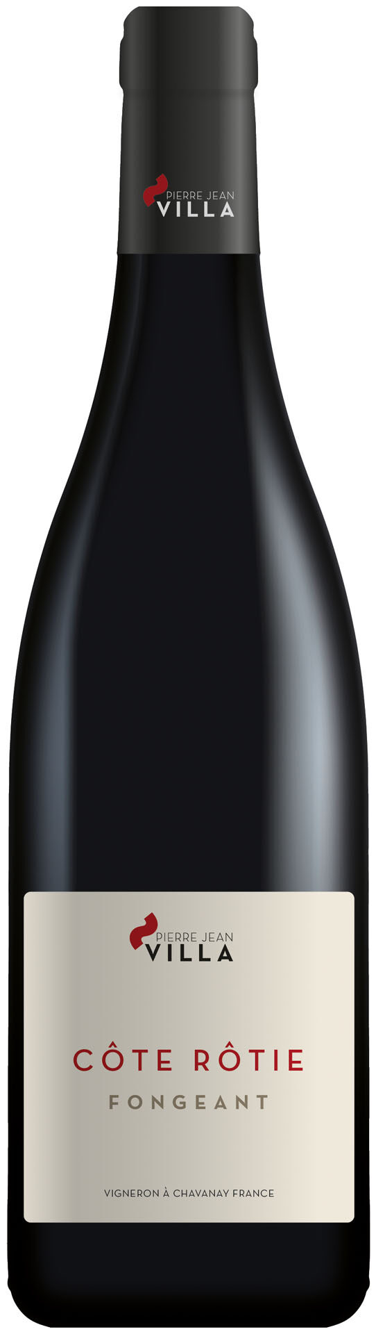 pj bouteille cote rotie fongeant